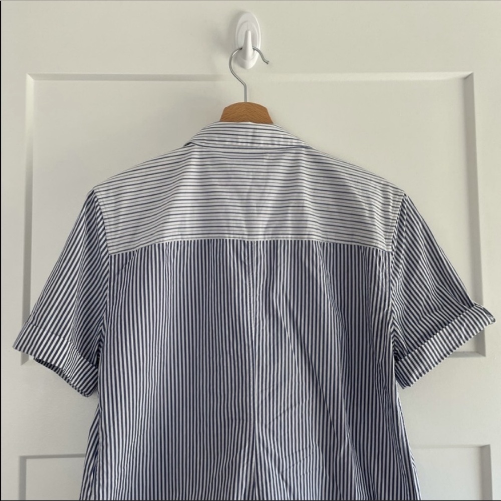 Equipment Femme Striped Shirt Dress - Picture 11 of 11